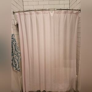 Tommy Bahama Pink Striped Shower Curtain